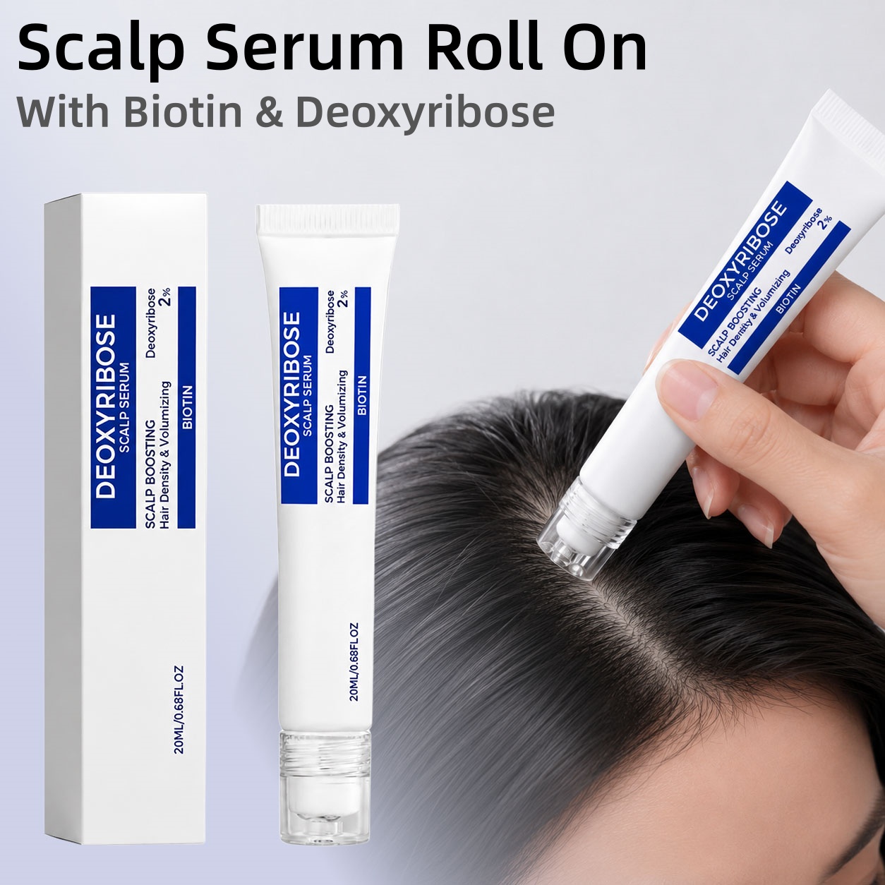 Hair Care Vitamin - Scalp Serum With Biotin Deoxyribose,Boosts Hair