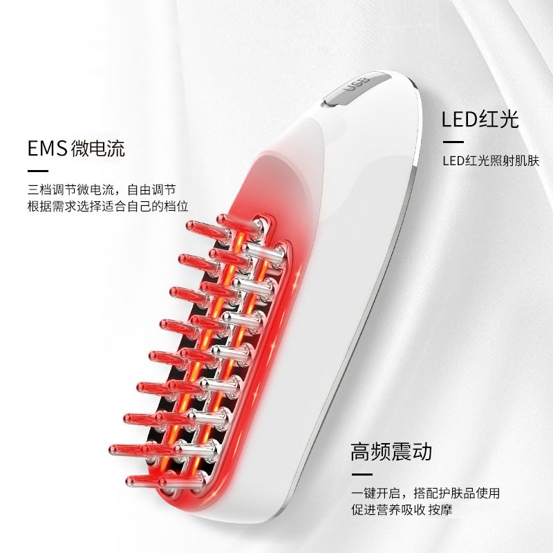 Hair Care Lab - Red Light Micro‑Current Scalp Care Comb,
