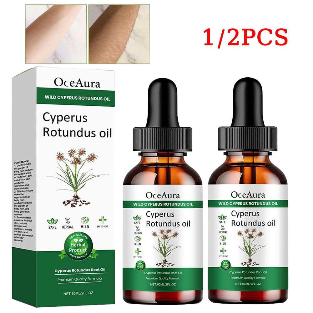 Hair Care Hair Serum - 1/2pcs Natural Cyperus Rotundus Oil Gentle