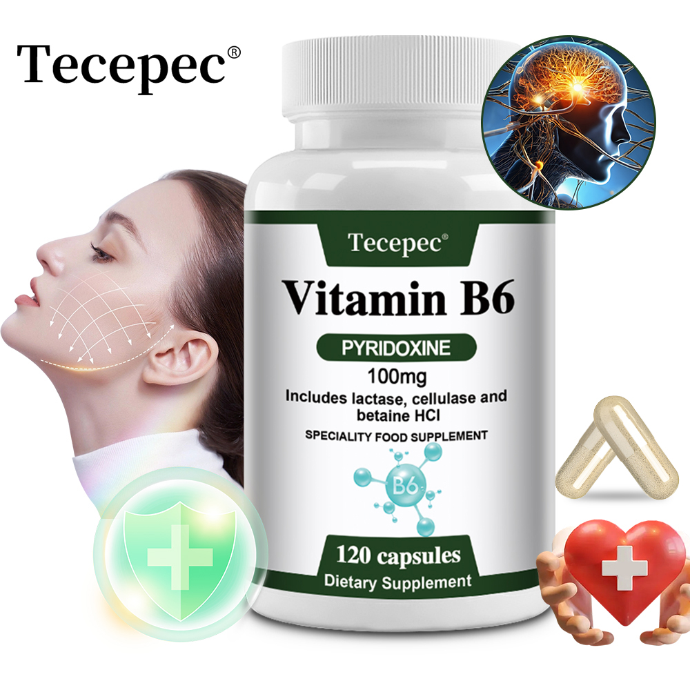 Hair Care Vitamin - Vitamin B6 Capsules, Essential Vitamin Supplement