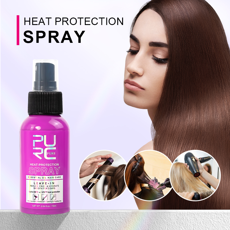 Hair Care Heat Protectant - PURC Heat Protectant Spray Coconut Oil