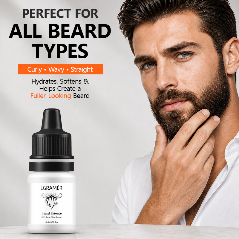 Hair Care Essence - Men's Beard Growth Serum Nourish Facial