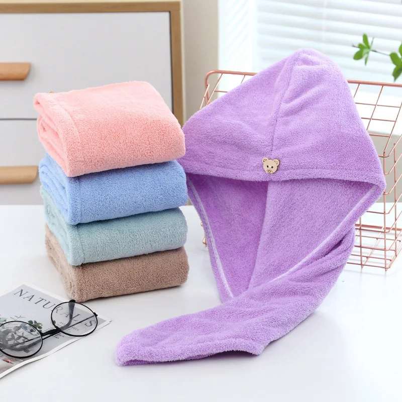 Hair Care Loreal - Dry Hair Cap Sports Towel Fiber