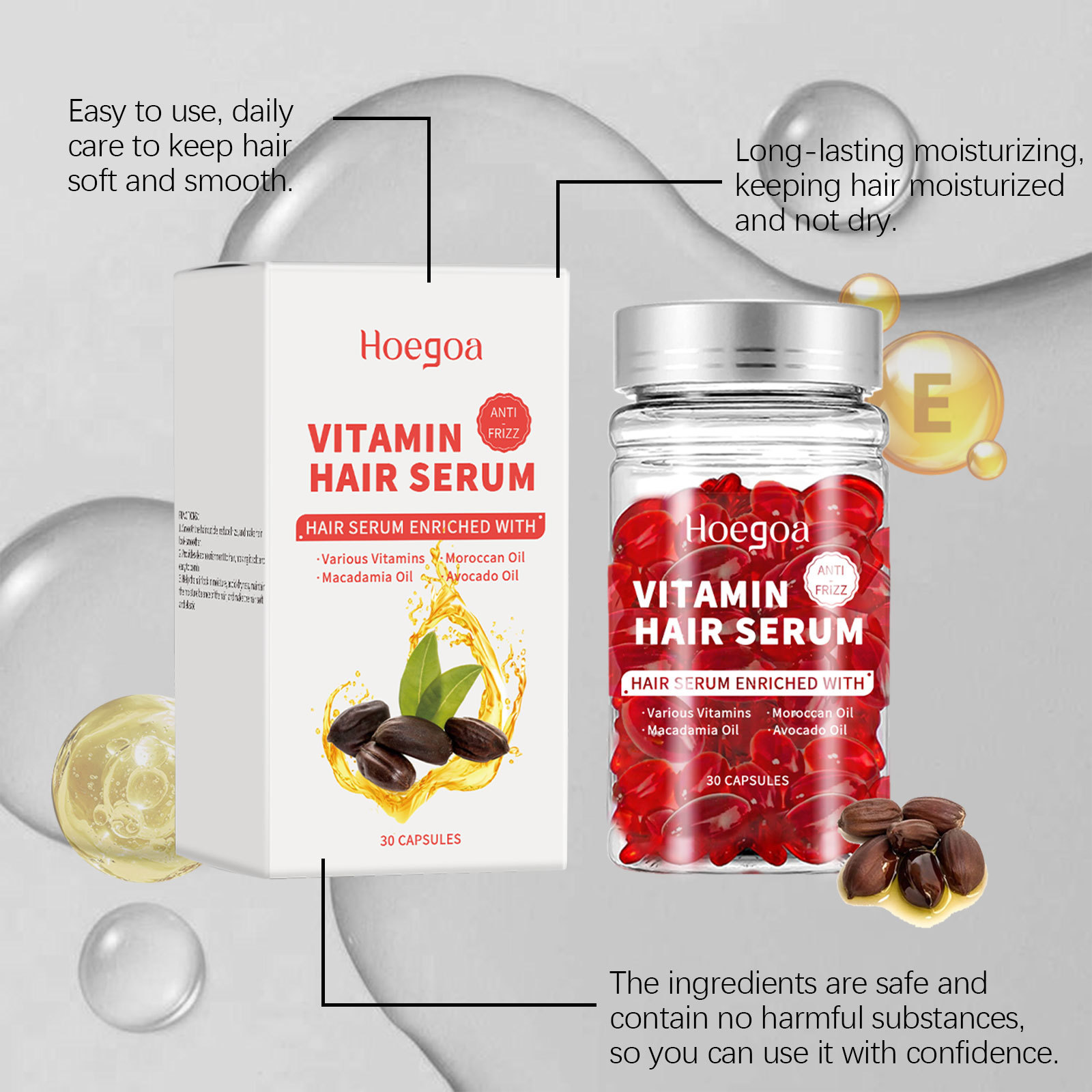 Hair Care Vitamin - Vitamin Hair Care Serum Capsules Increase