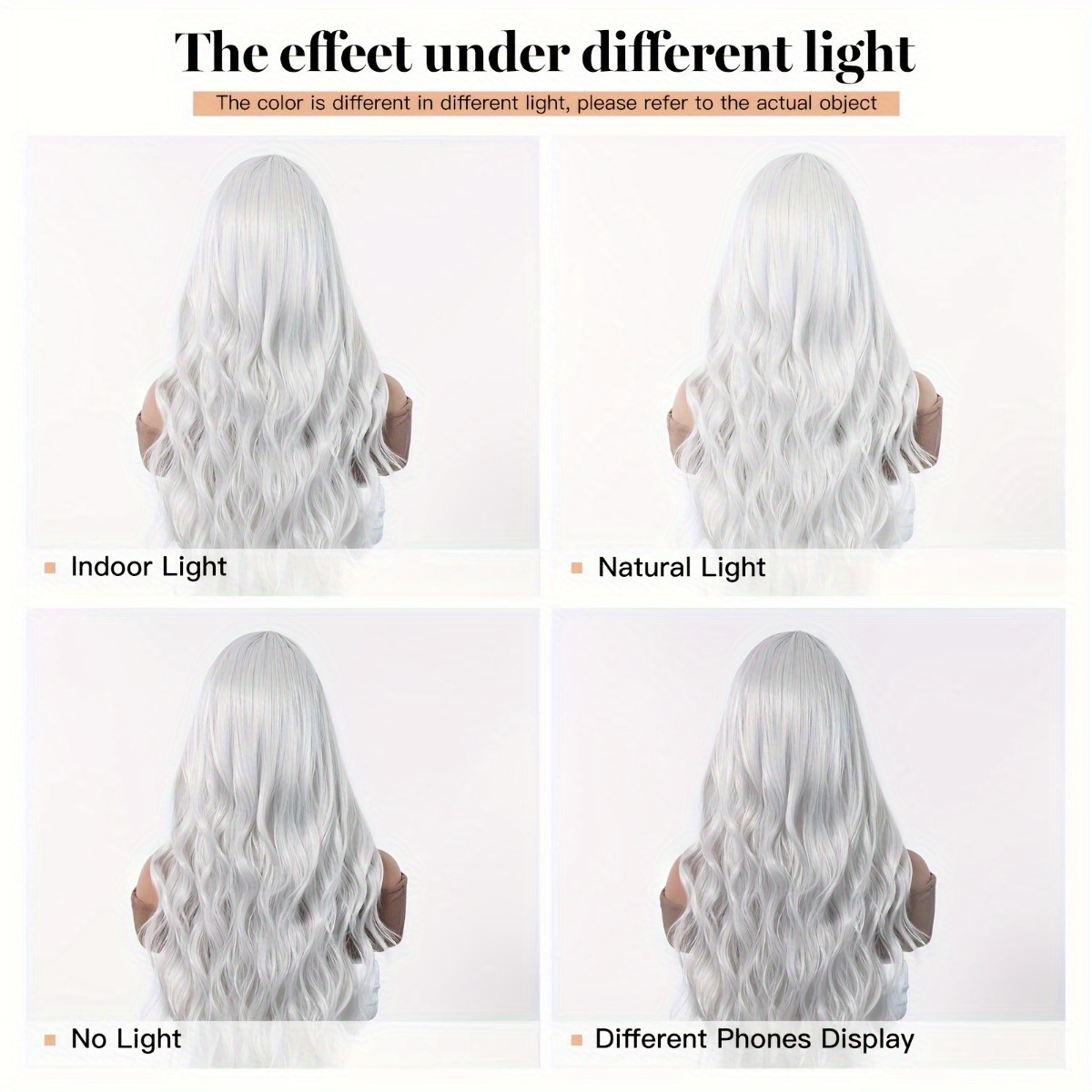 Anxin Brand Synthetic Fiber Wi - đánh giá và giá Hair Care Curly Hair