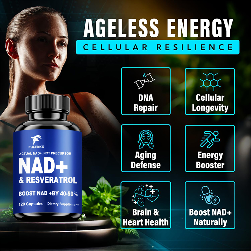 Premium NAD+ Supplement, with  - đánh giá và giá Hair Care Vitamin