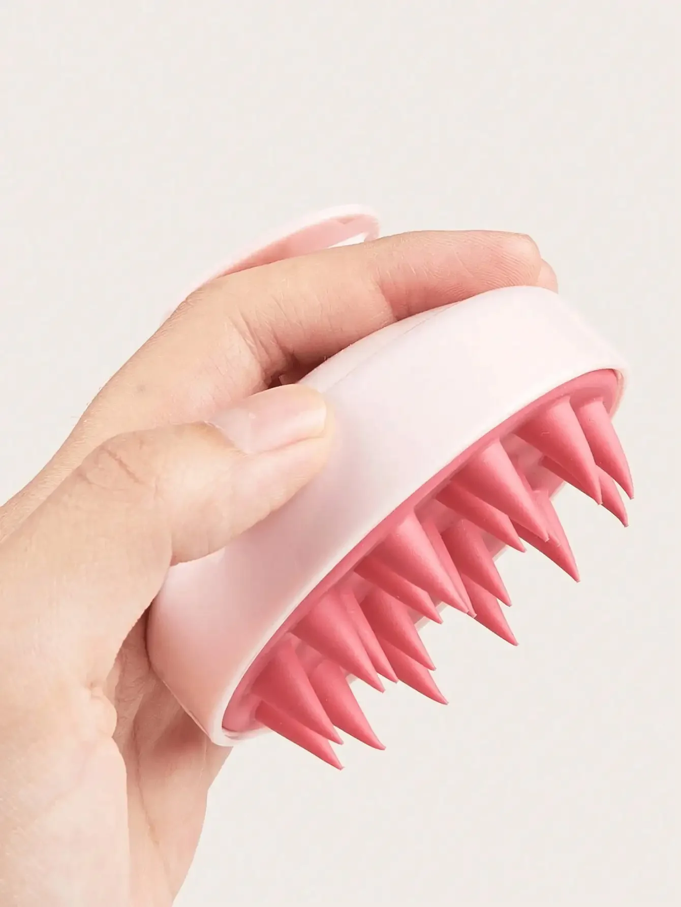 1pc Soft Silicone Scalp Massag - đánh giá và giá Hair Care Curly Hair