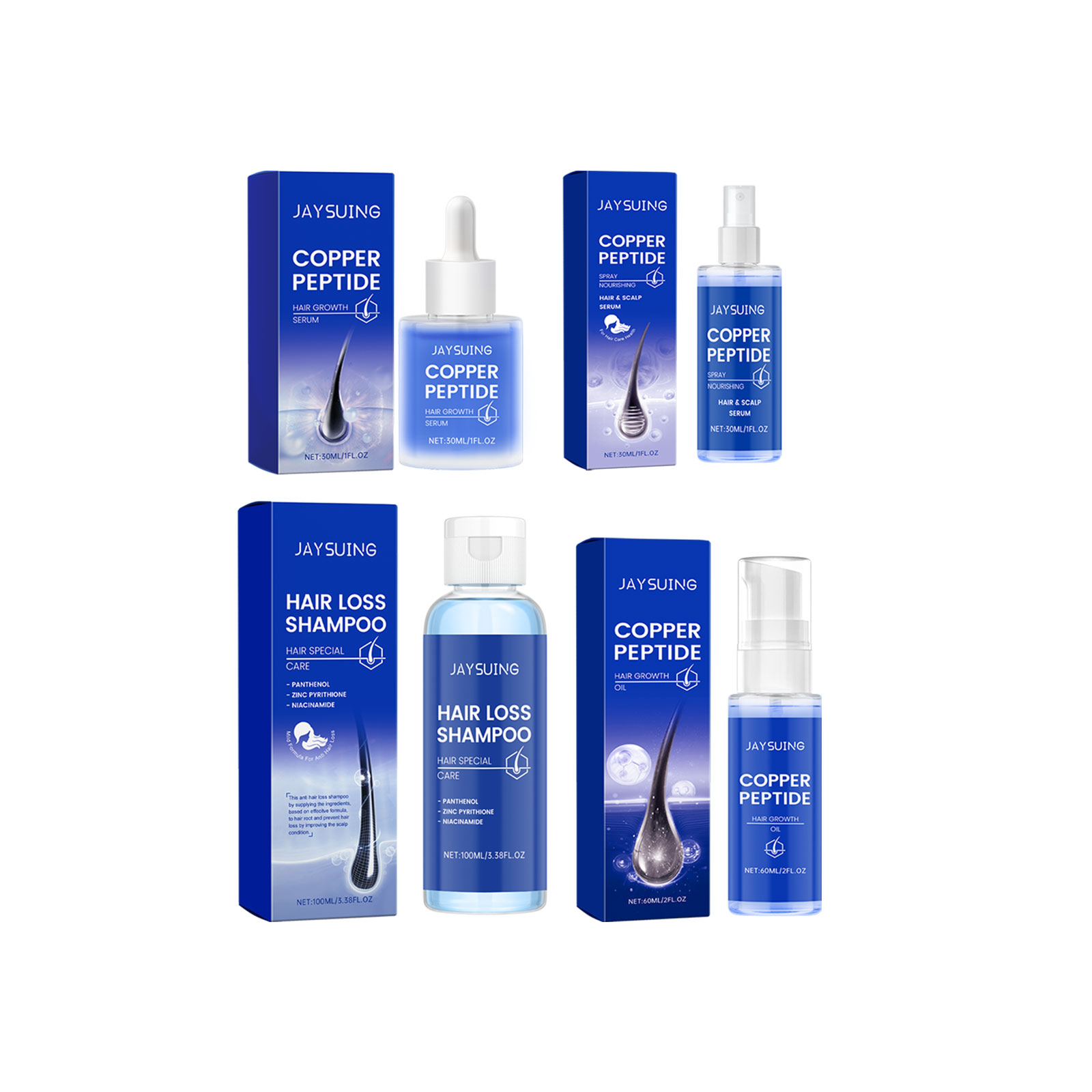 Copper Peptide Shampoo Hair Gr - đánh giá và giá Hair Care Essence