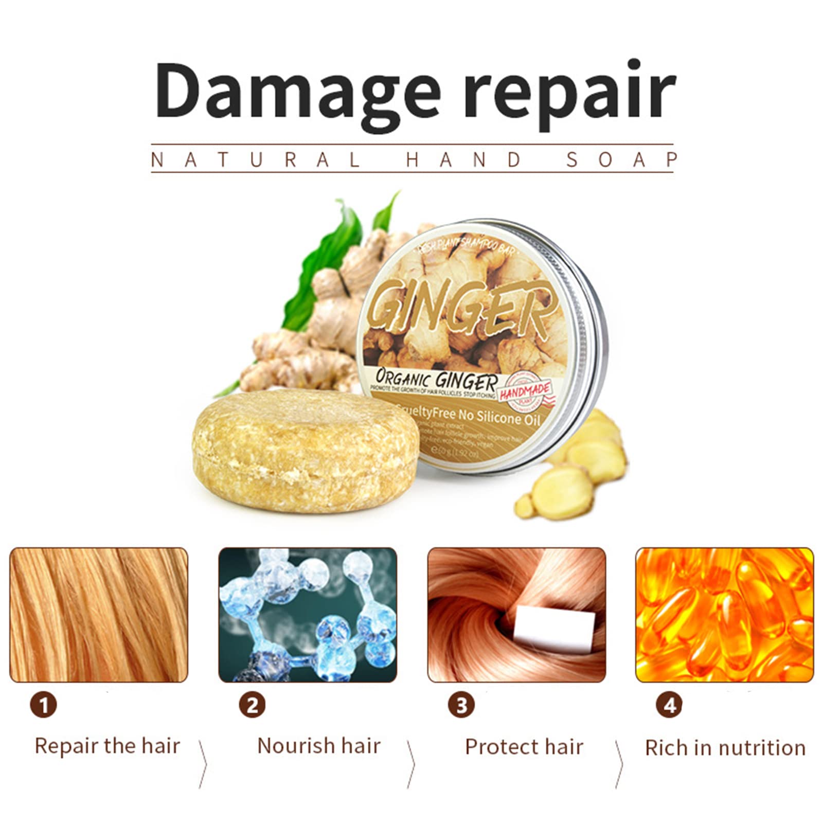 Ginger Shampoo for Hair Anti H - đánh giá và giá Hair Care Loreal
