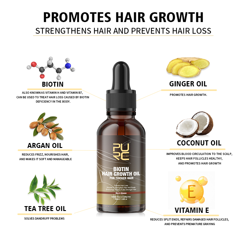 PURC Biotin Hair Growth Oil Sh - đánh giá và giá Hair Care Vitamin