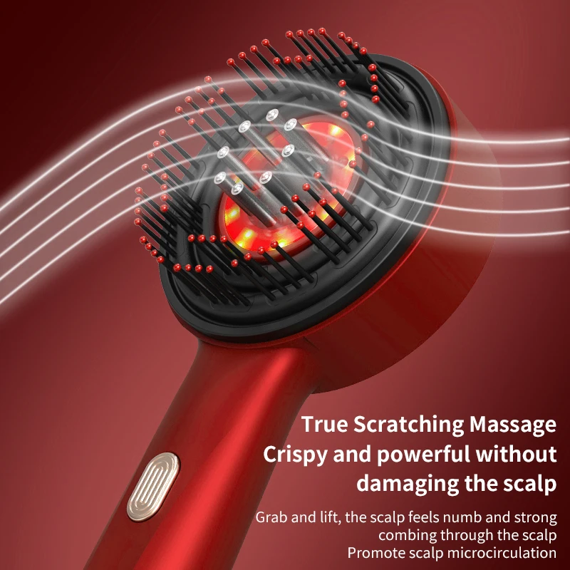 Scalp Massage Comb 630nm Infra - đánh giá và giá Hair Care Essence