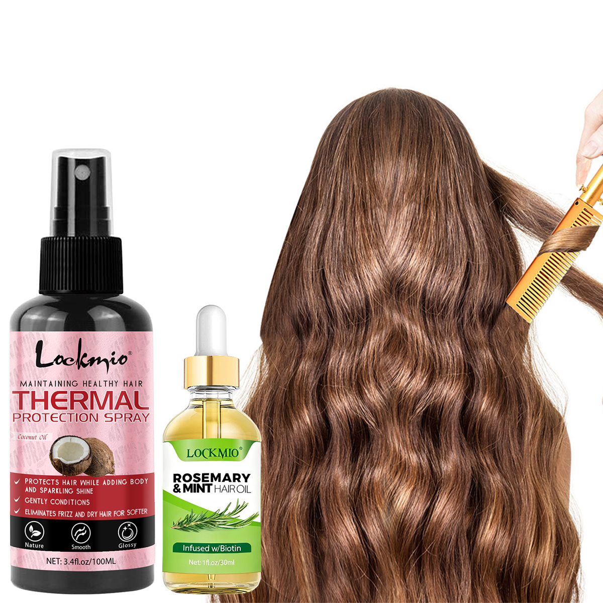 Heat Protection Spray Deep Nou - đánh giá và giá Hair Care Heat Protectant