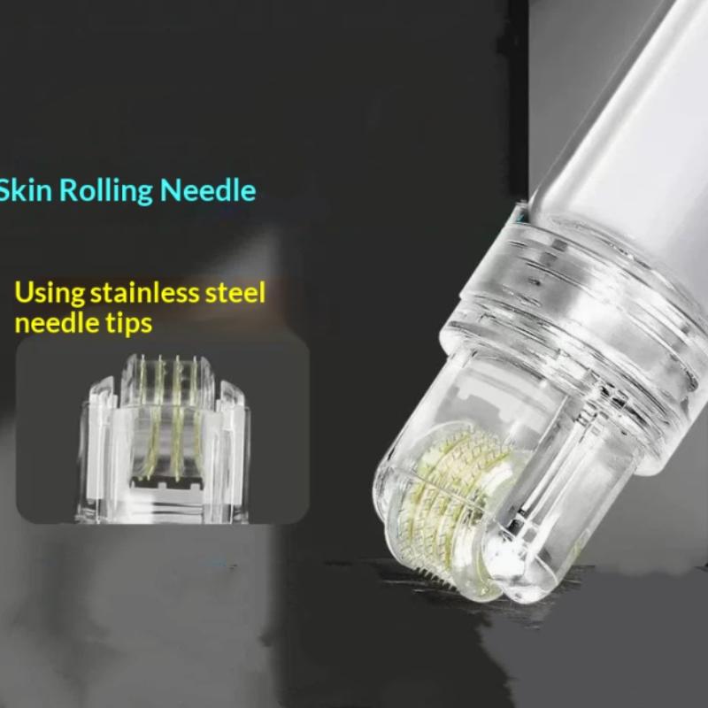 128 Pins Microneedle Derma Rol - đánh giá và giá Hair Care Essence
