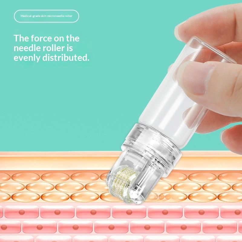 128 Pins Microneedle Derma Rol - đánh giá và giá Hair Care Essence