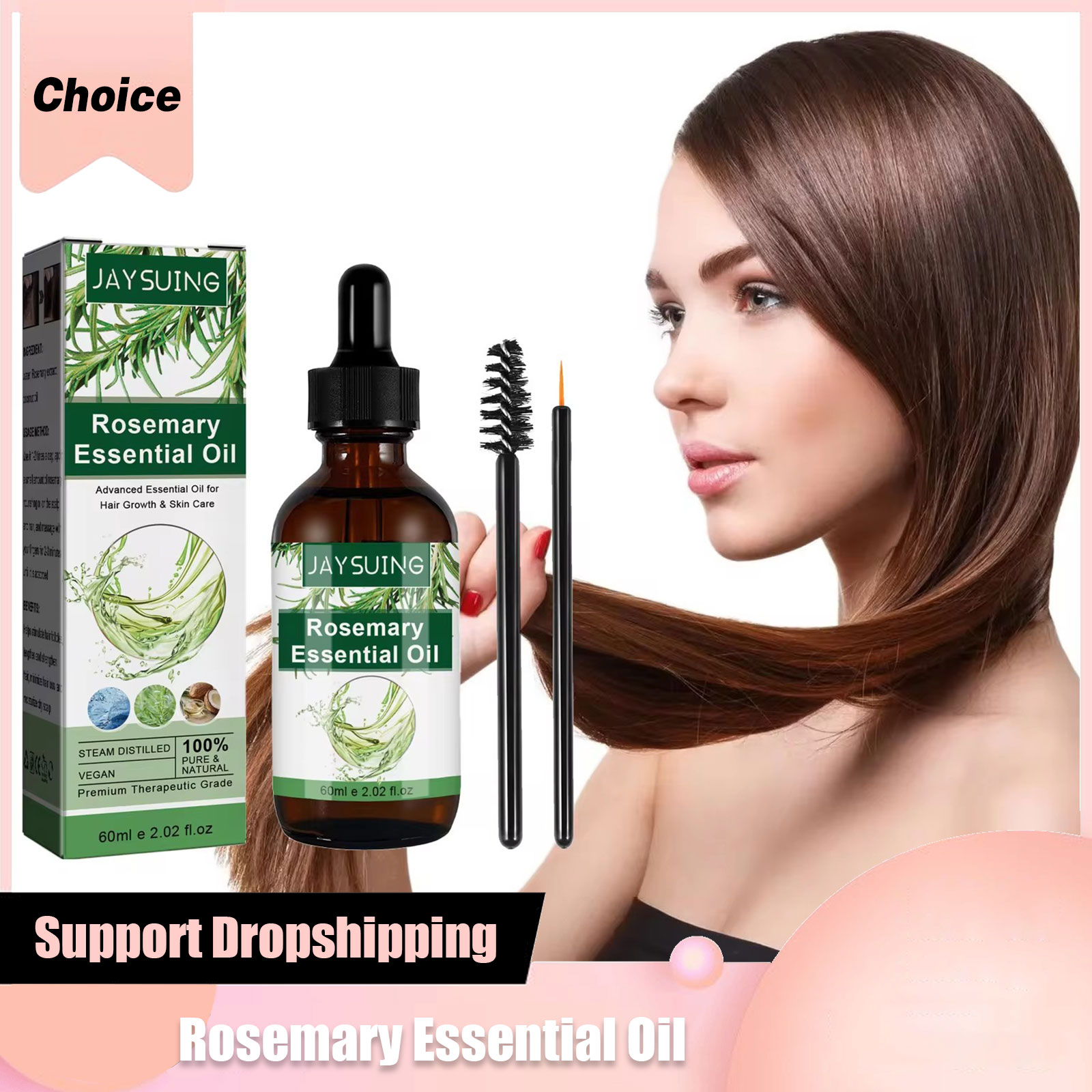 Rosemary Essential Oil For Hai - đánh giá và giá Hair Care For Hair Loss