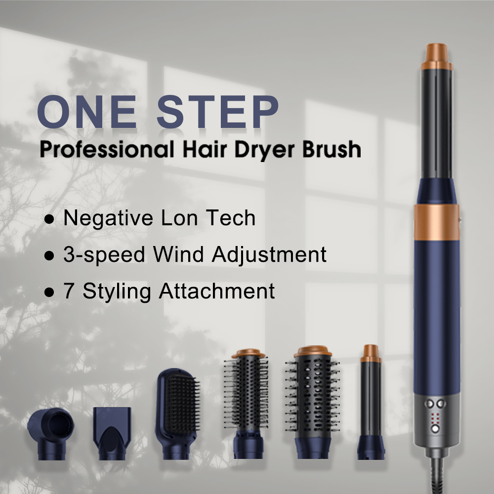 SMET Hot 7-in-1 Ionic Professi - đánh giá và giá Hair Care Curly Hair