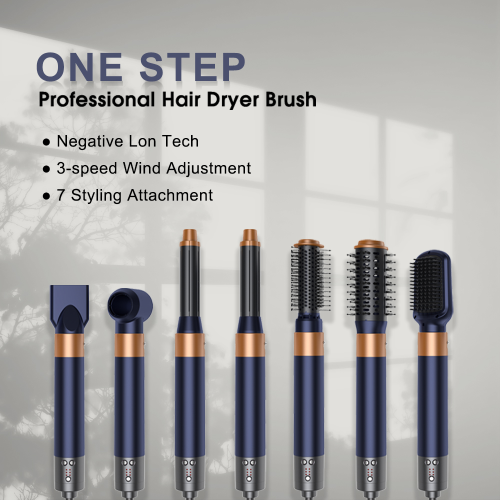 SMET Hot 7-in-1 Ionic Professi - đánh giá và giá Hair Care Curly Hair