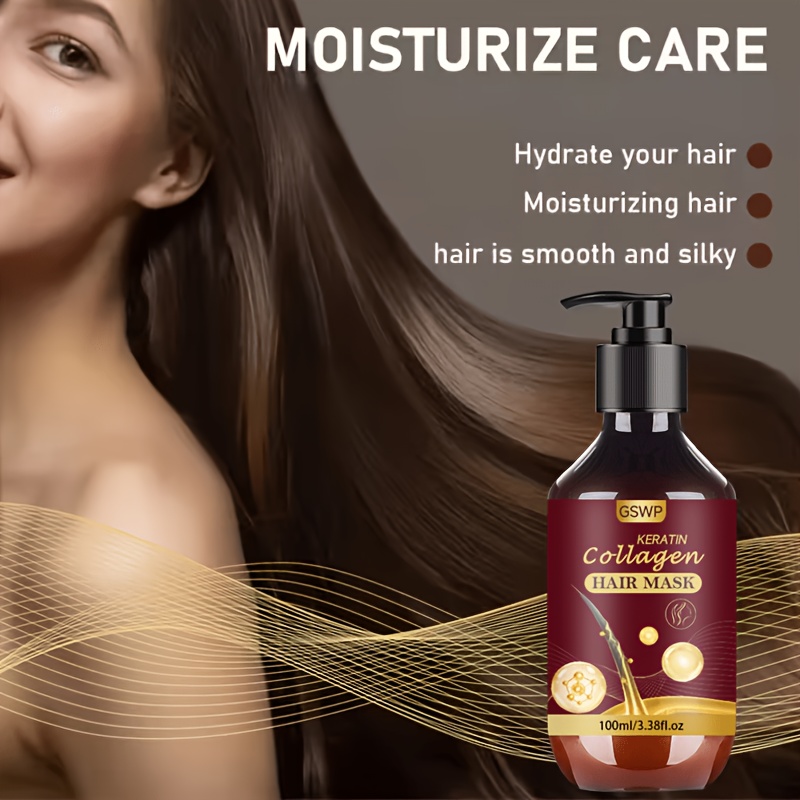 GSWP Collagen Keratin Hair Mas - đánh giá và giá Hair Care Heat Protectant