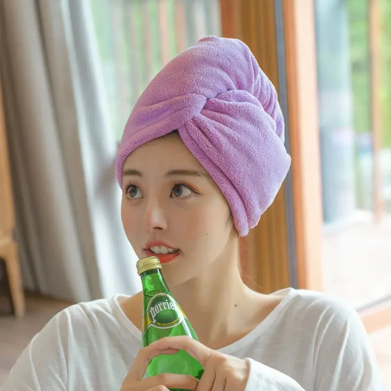Dry Hair Cap Sports Towel Fibe - đánh giá và giá Hair Care Loreal