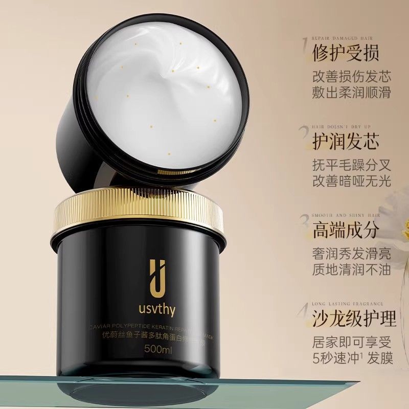 USVTHY Caviar Fortifying Hair  - đánh giá và giá Deep Conditioner Mask