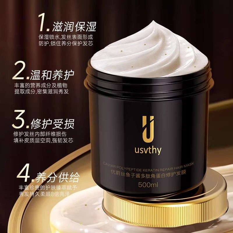 USVTHY Caviar Fortifying Hair  - đánh giá và giá Deep Conditioner Mask