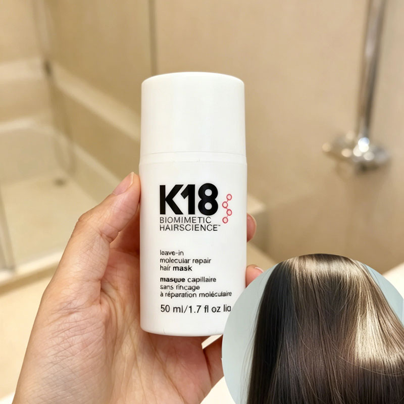 Hot K18 Leave-In Molecular Rep - đánh giá và giá Deep Conditioner Mask