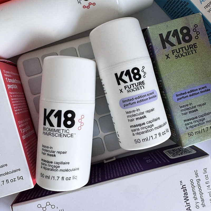 Hot K18 Leave-In Molecular Rep - đánh giá và giá Deep Conditioner Mask