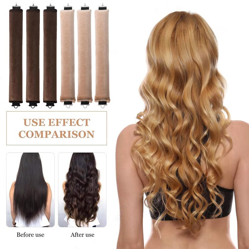 3/4pcs No Heat Hair Rollers He - đánh giá và giá Hair Care Curly Hair