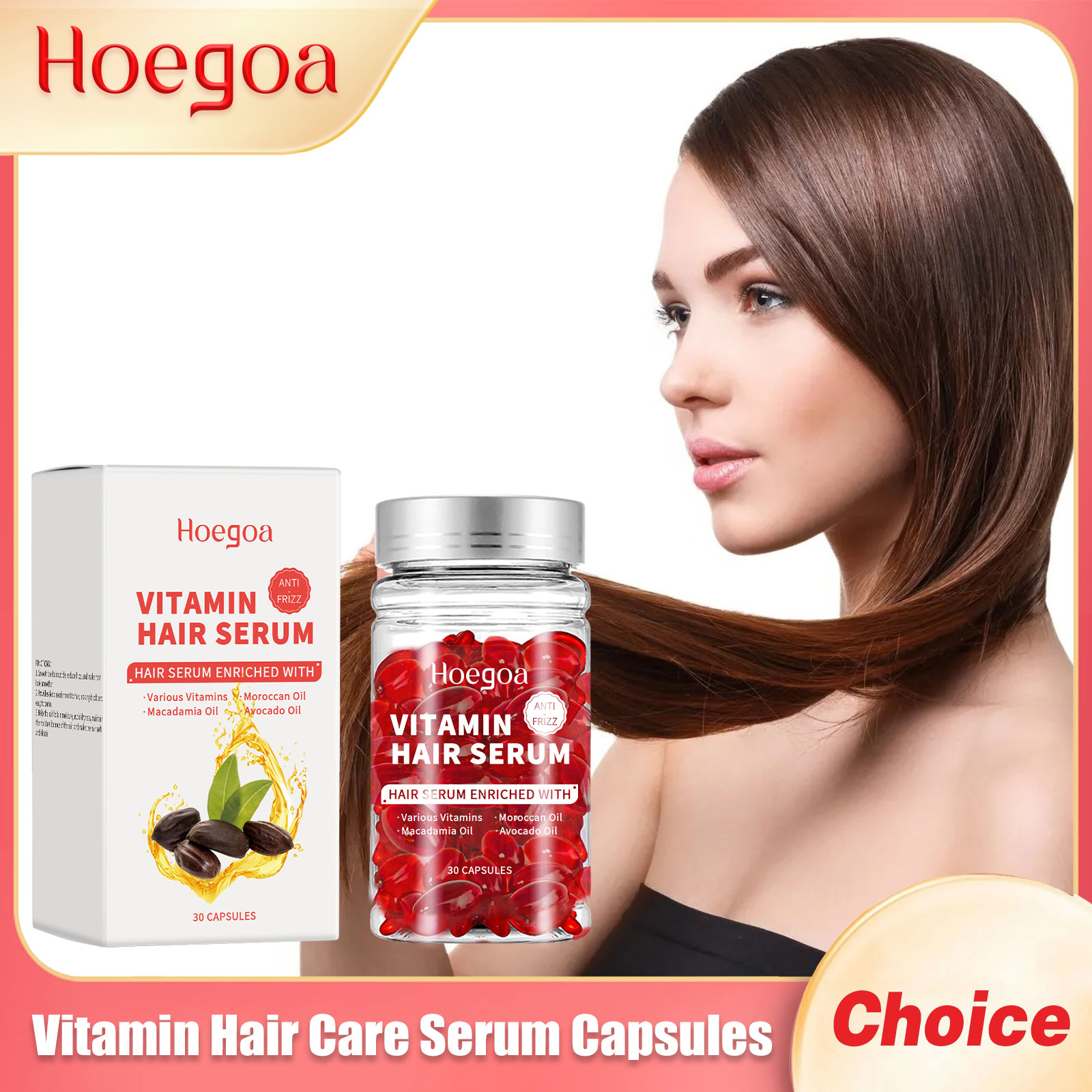 Vitamin Hair Care Serum Capsul - đánh giá và giá Hair Care Vitamin
