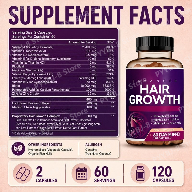 Women’s Hair Vitamins  Capsule - đánh giá và giá Hair Care Vitamin
