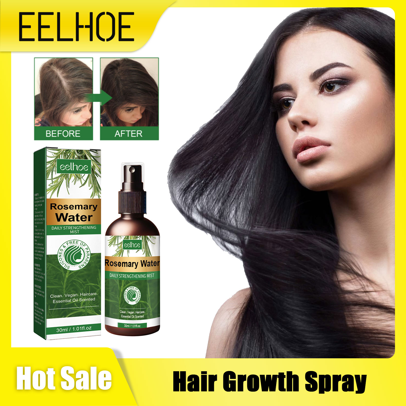 Rosemary Spray for Hair Nouris - đánh giá và giá Hair Care For Hair Loss