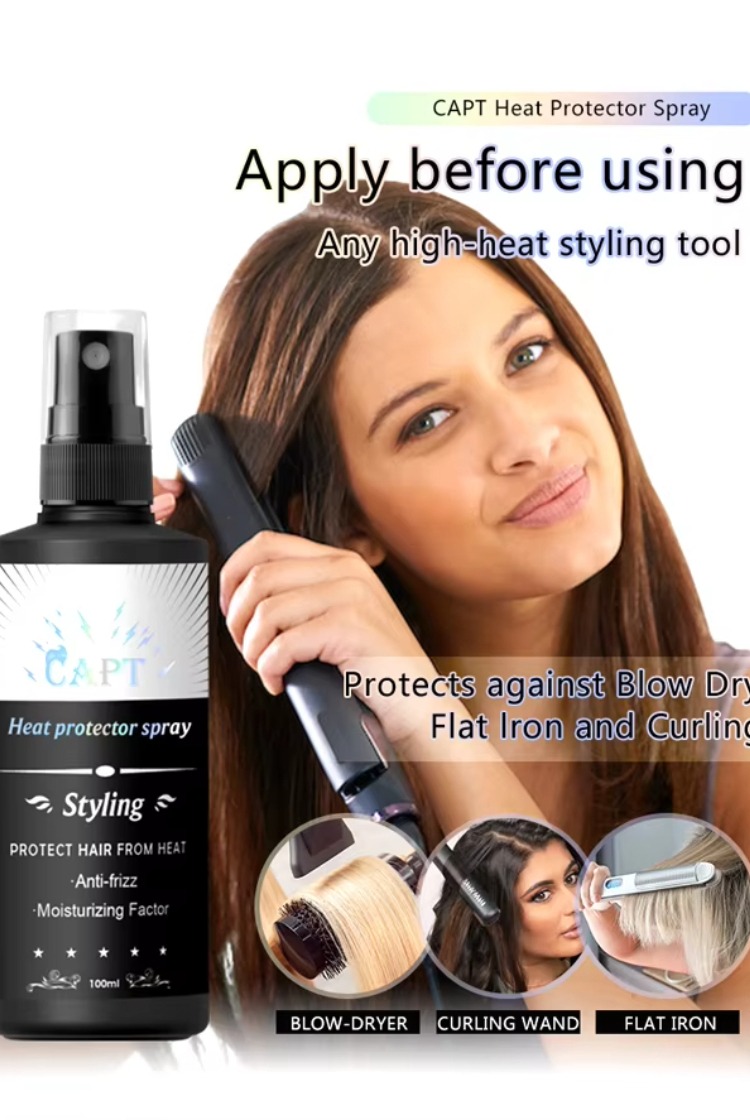 Hair Heat Protection Spray Pro - đánh giá và giá Hair Care Heat Protectant